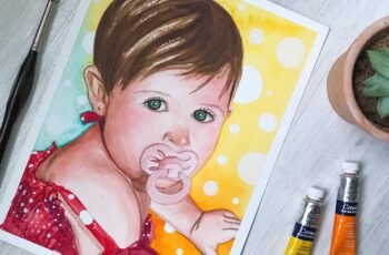 Curso de Aquarela por Renata Chabetai