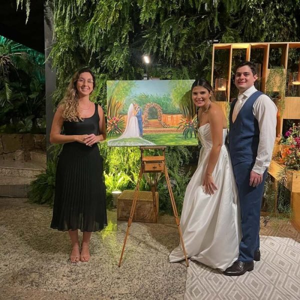 Pintura ao Vivo Casamento RJ