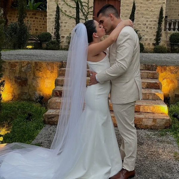 pintura ao vivo em casamento Aline e Diógenes