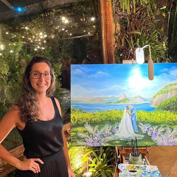 pintura casamento ao vivo rj