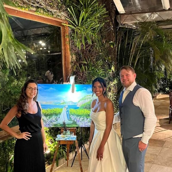 pintura casamento ao vivo rj